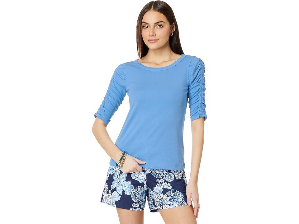 Lilly Pulitzer Belden Knit Top (Lunar ) Women's Clothing Product Image