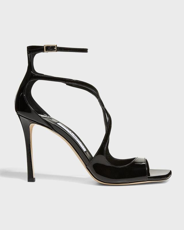 Azia Patent Ankle-Strap Sandals Product Image