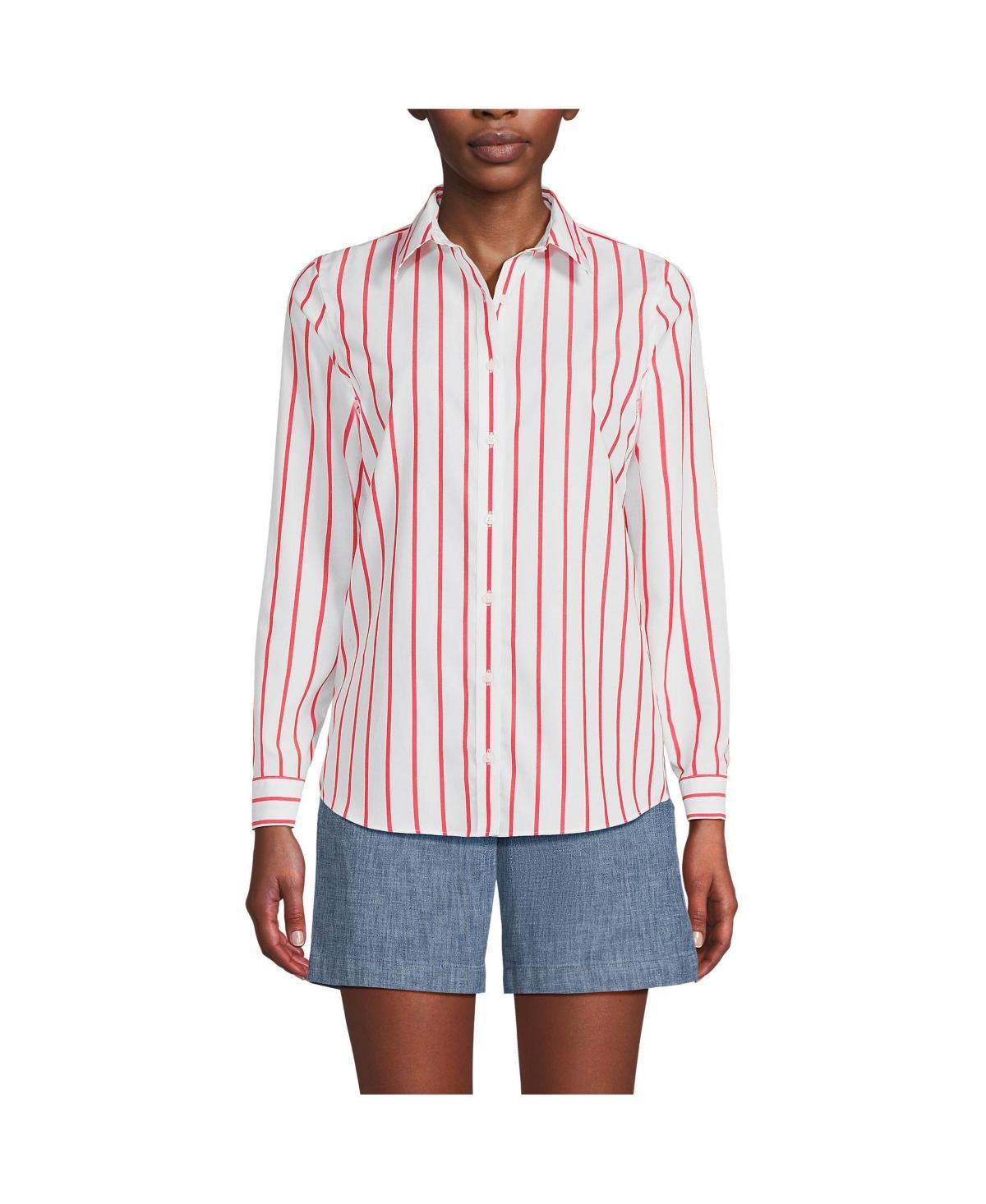 Womens Lands End No-Iron Supima Cotton Shirt Product Image