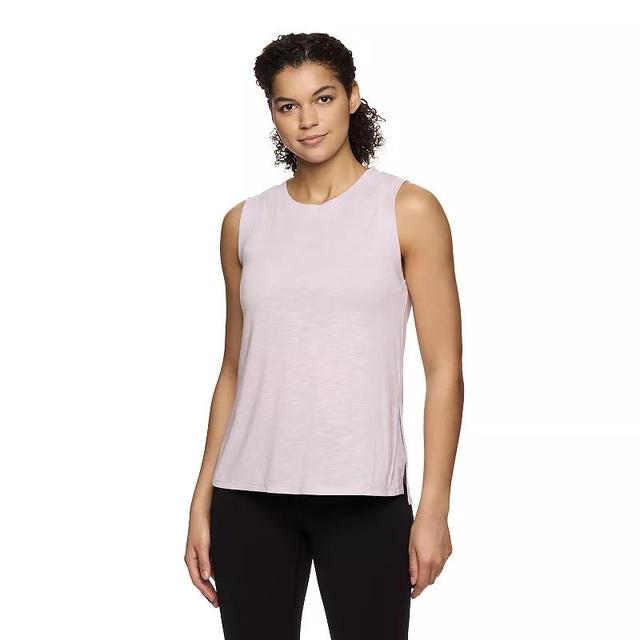 Womens Gaiam Restore Rib Mix Stretch Tank Top Product Image