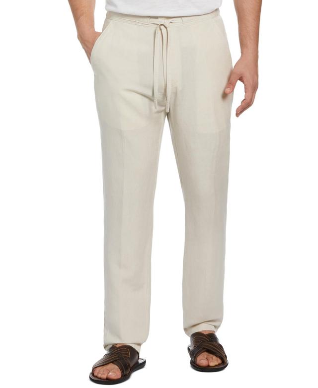 Mens Cubavera Linen Blend Drawstring Pants Product Image