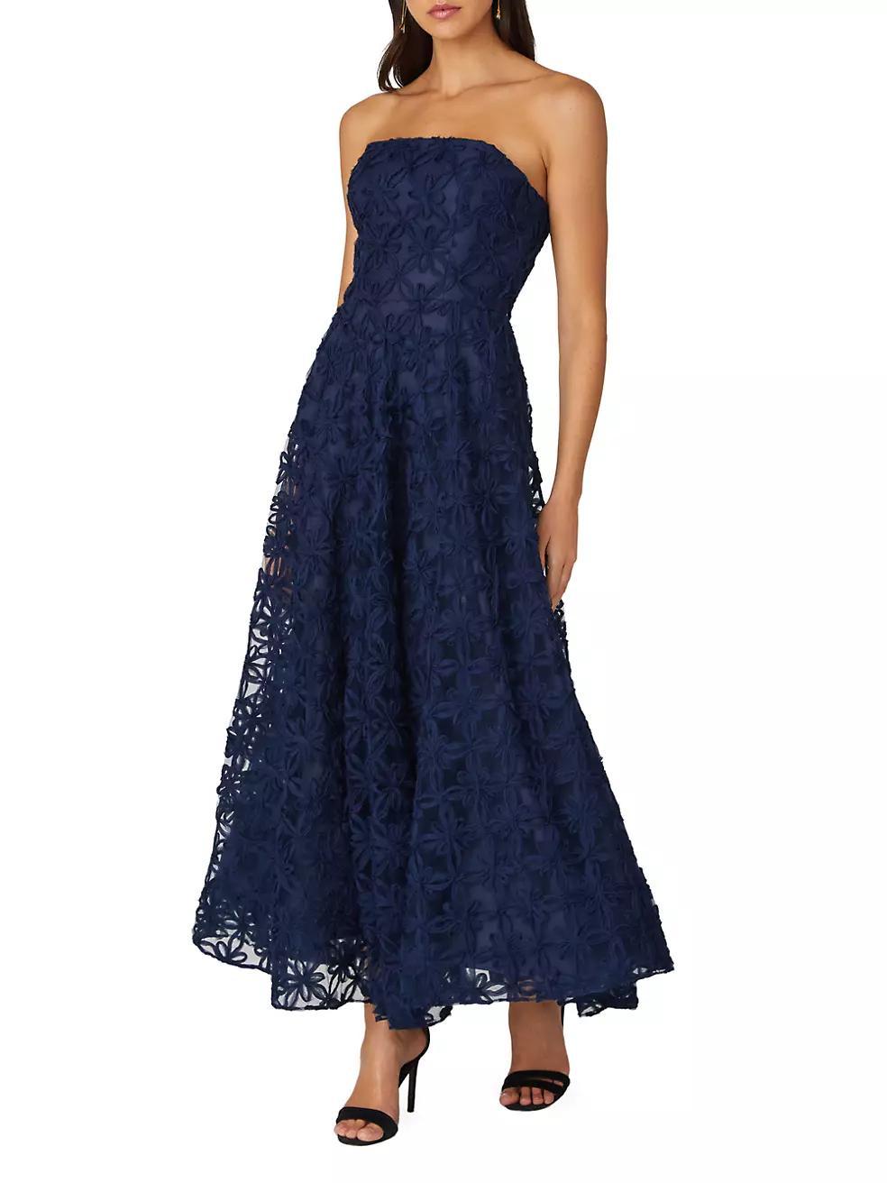 Miller Floral Mesh Maxi Dress Product Image