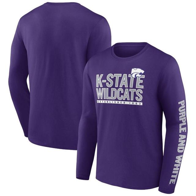 NCAA Kansas State Wildcats Mens Chase Long Sleeve T-Shirt Product Image