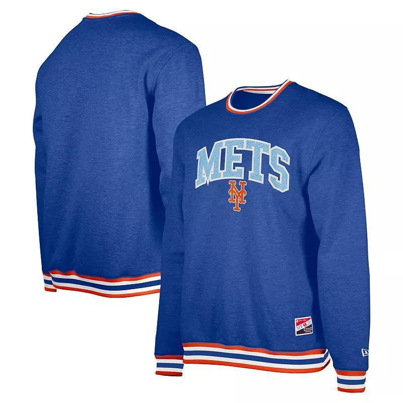 Mens New Era Royal New York Mets Fathers Day Pullover Sweatshirt Product Image