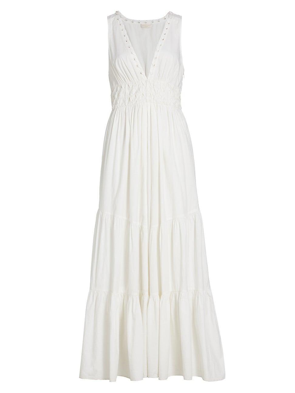 Womens Azalea Cotton Tiered Maxi Dress product image