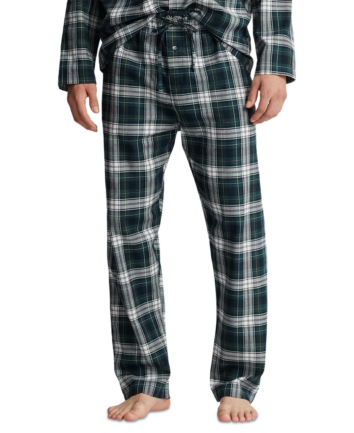 Mens Plaid Flannel Pajama Pants Product Image