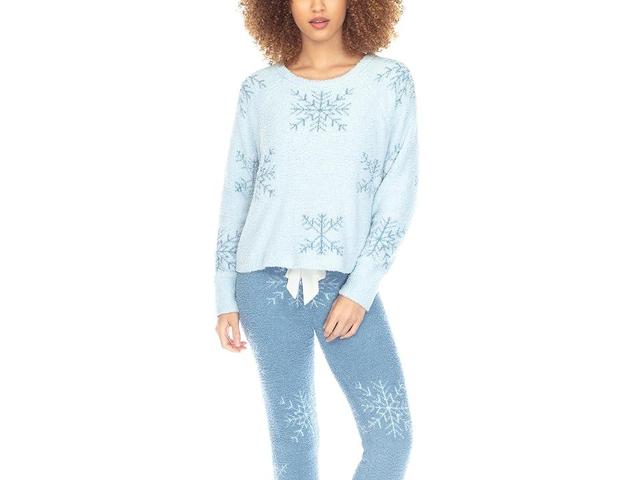 Honeydew Intimates Snow Angel Chenille Sweater (Frost) Women's Pajama Product Image