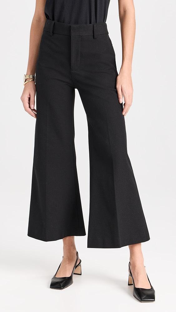 FRAME Le Crop Palazzo Trousers | Shopbop Product Image