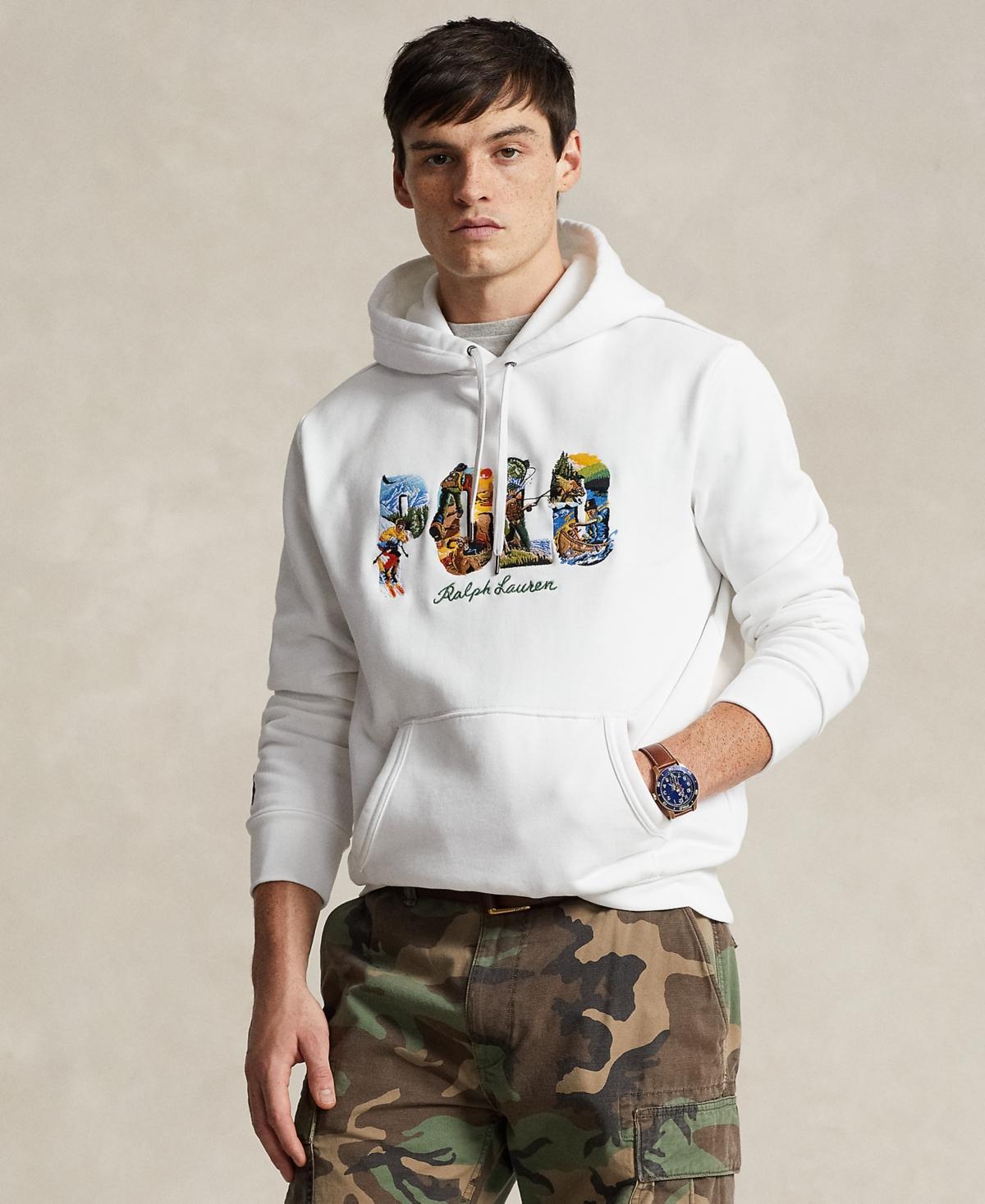 Mens Travel Polo Hoodie Product Image