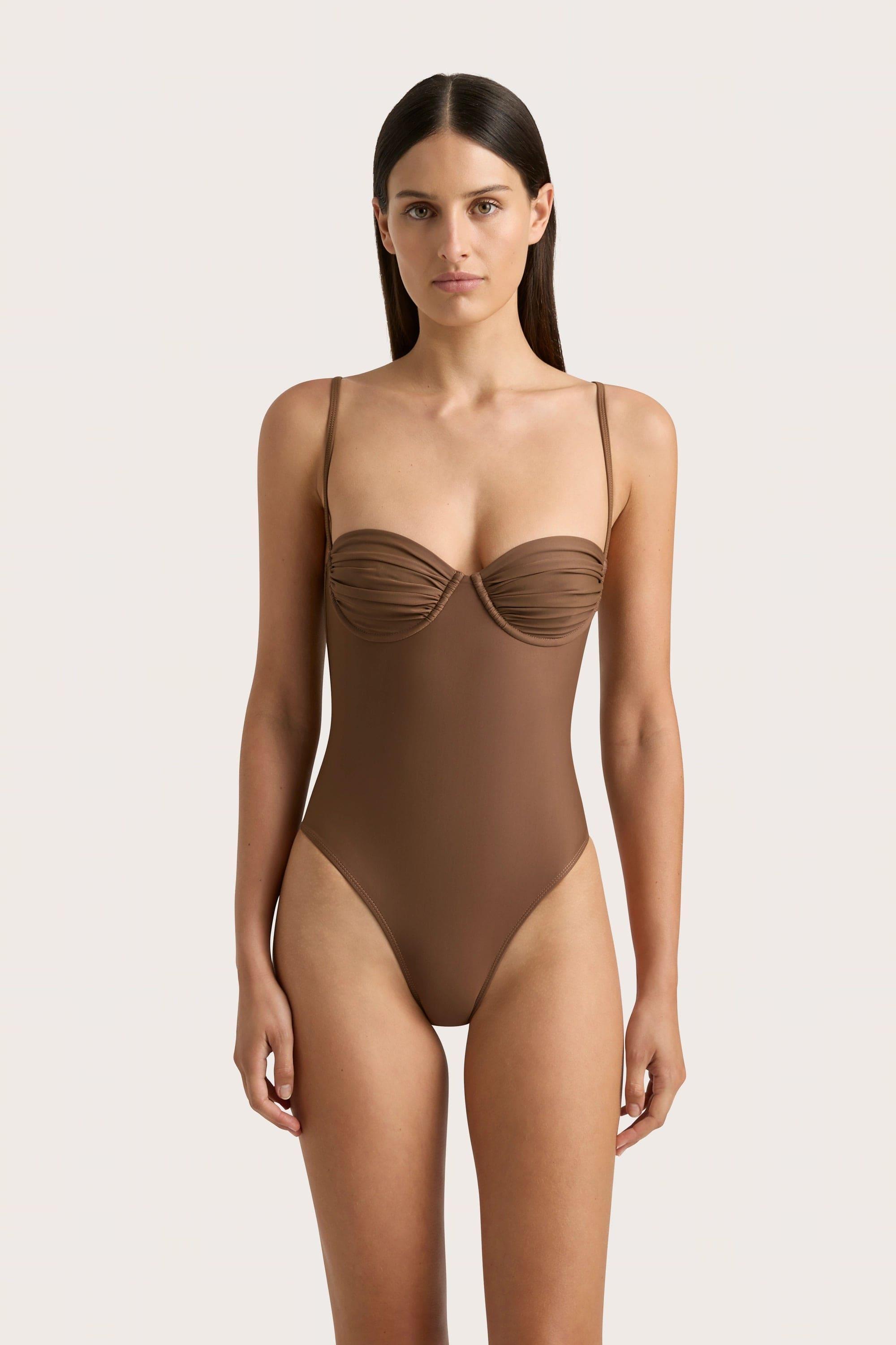 Costa Bikini Bottom Cocoa - Final Sale Product Image