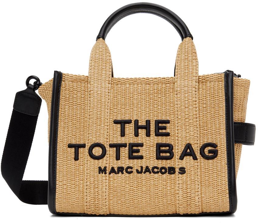 The Small Woven Tote Bag In 255 Natural Product Image