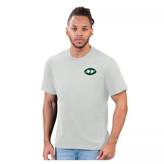 Mens Margaritaville Gray New York Jets Flip Flop T-Shirt Product Image