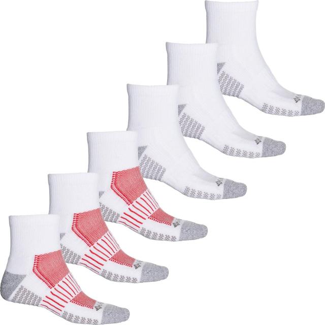 Columbia Sportswear Half-Cushion Athletic Socks - 6-Pack, Quarter Crew (For Men) Product Image