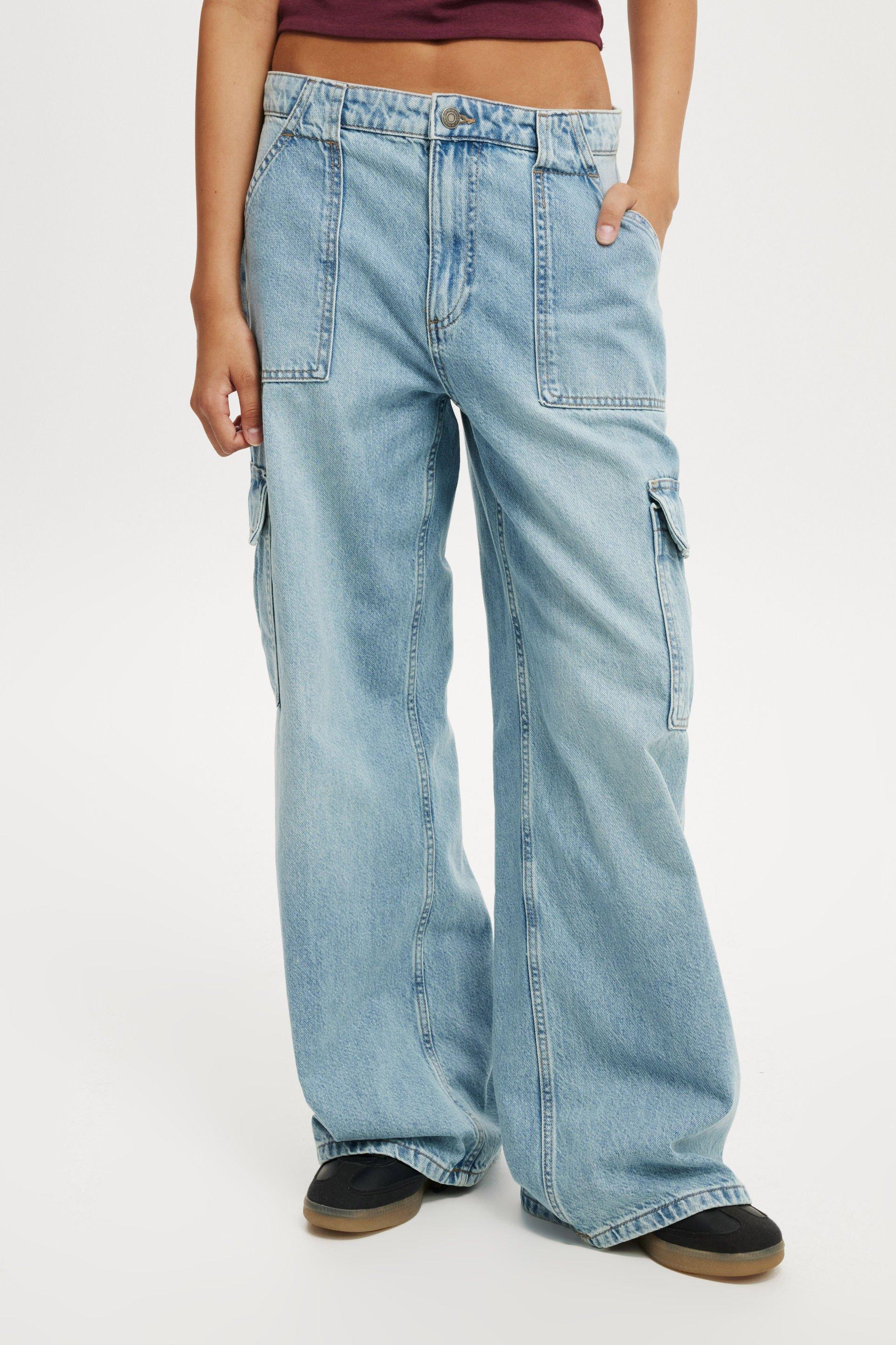 Relaxed Cargo Jean Product Image