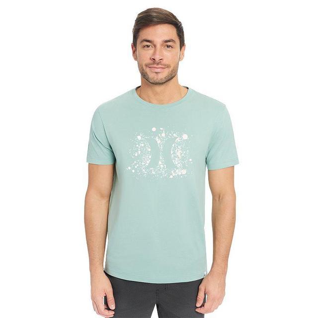 Mens Hurley Graphic Tee Lt Green Product Image