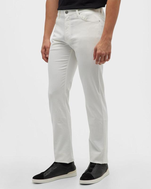 Mens Cotton 5-Pocket Pants Product Image