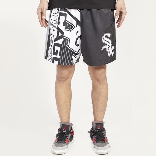 Pro Standard Mens White Sox Mesh Woven Shorts Product Image