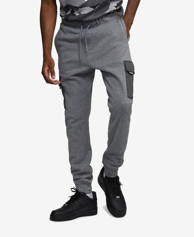 Ecko Unltd Mens Classic Cargo Pop Fleece Joggers Product Image