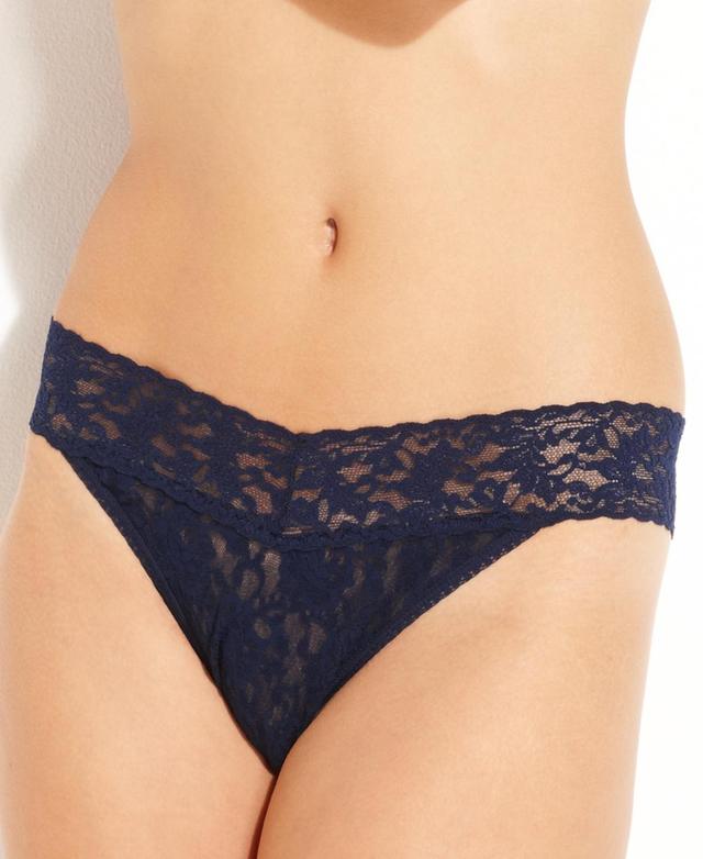 Stretch Lace Traditional-Rise Thong Product Image