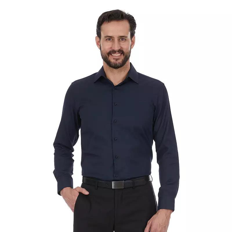 Mens Ben Sherman Slim-Fit Dobby Dress Shirt Product Image