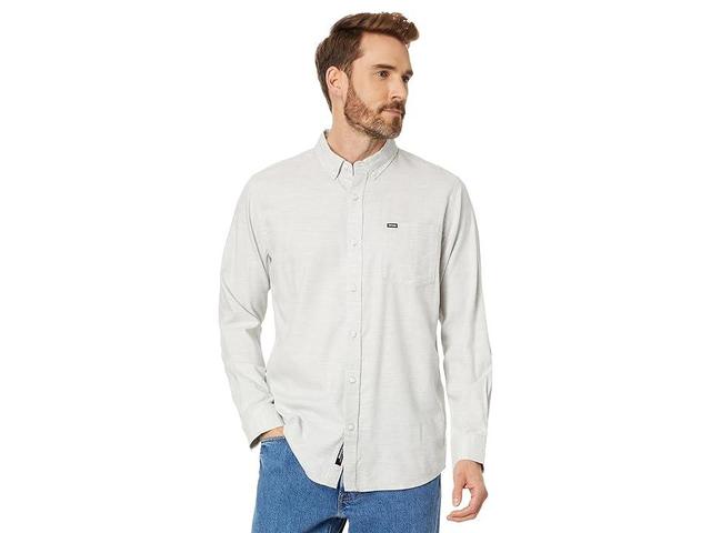 Rip Curl Ourtime Long Sleeve Woven (Off Men's Clothing Product Image