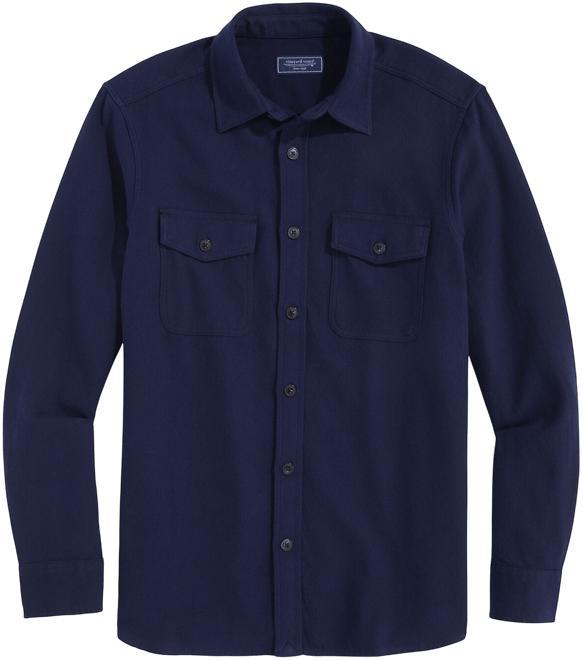 Twill Solid Utility Shirt Product Image