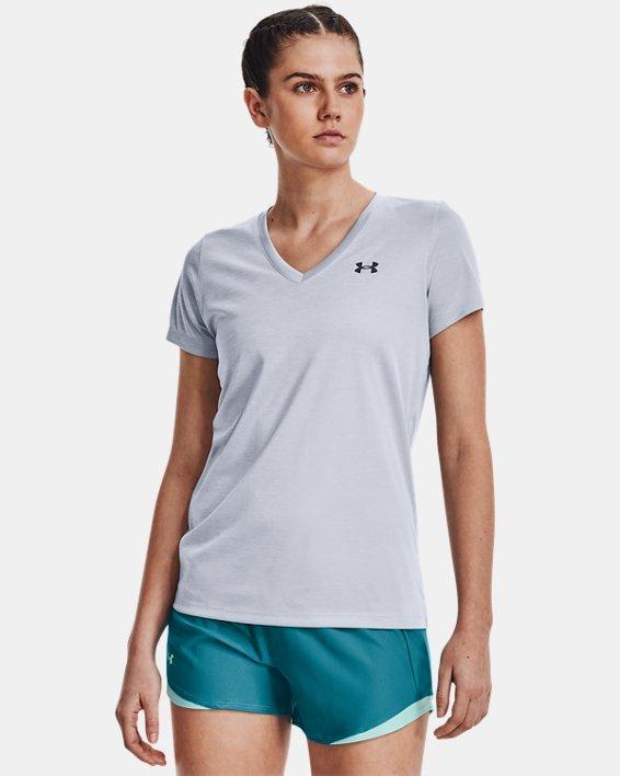 Women's UA Velocity Twist V-Neck Short Sleeve Product Image