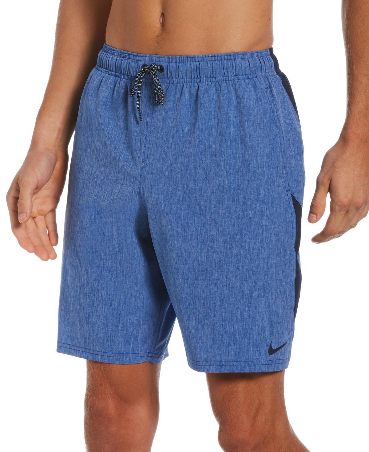 Nike Mens Contend Water-Repellent Colorblocked 9 Swim Trunks Product Image