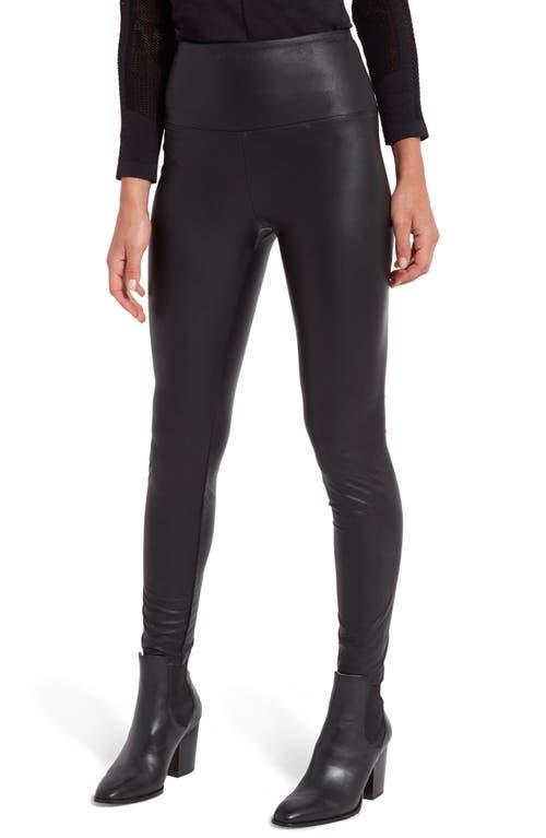 Lyss Textured Faux Leather Leggings Product Image