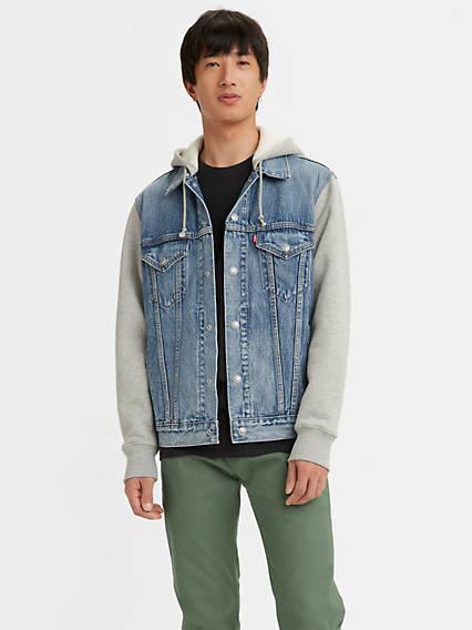 Levi's Hoodie Trucker Jacket - Men's Product Image