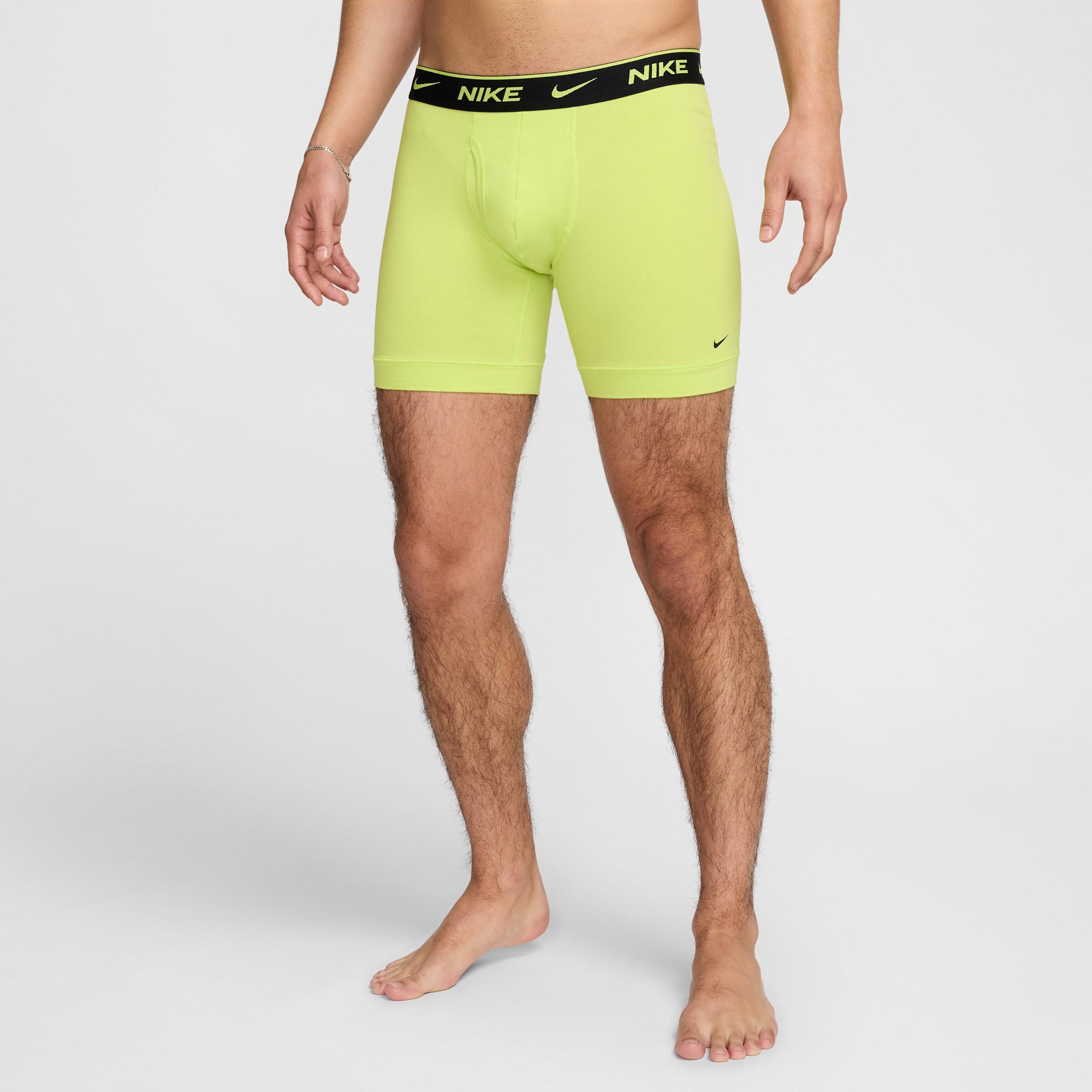 Nike Mens Dri-FIT Essential Cotton Stretch Boxer Briefs (3-Pack) Product Image