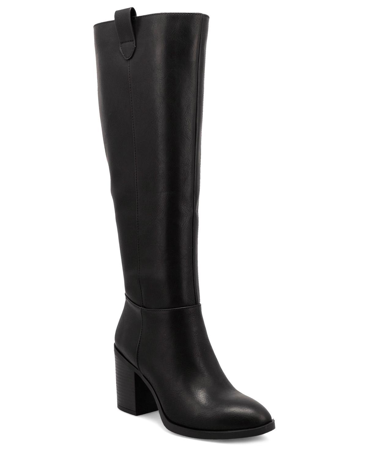 Mia Womens Hadley Block-Heel Tall Boots Product Image