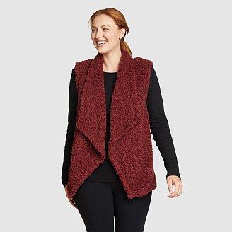 Women's Fireside Plush Vest Product Image