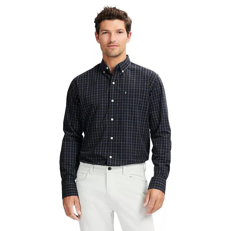 Mens IZOD Performance Comfort Long Sleeve Button Down Shirt Product Image