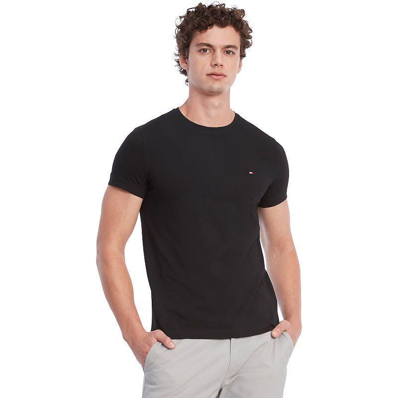 Tommy Hilfiger Men's Slim Fit Premium Stretch T-Shirt Product Image