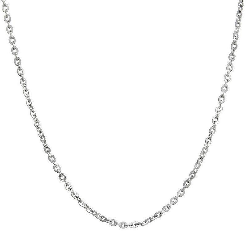 Mens LYNX Stainless Steel Chain Necklace Product Image