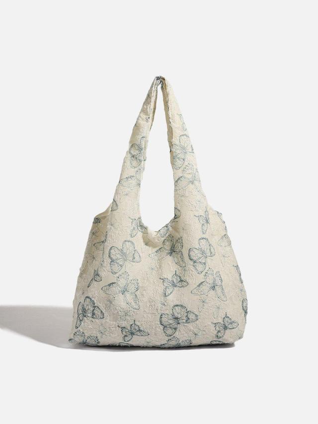 Embroidery Lace Butterfly Tote Bag Product Image