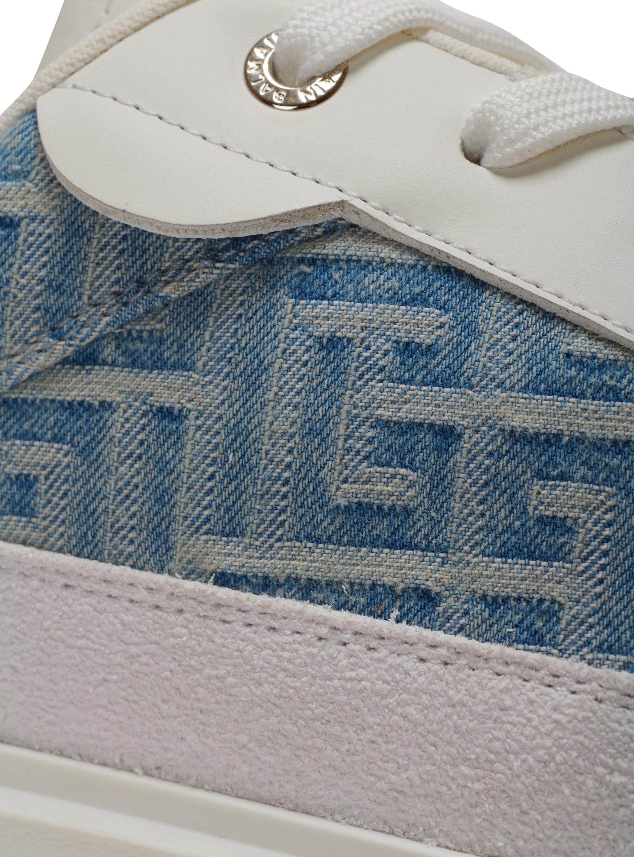 B-Court Flip sneakers in monogrammed denim Product Image