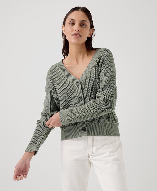 Womens Luxe Knit Cropped Cardigan 3XL Product Image