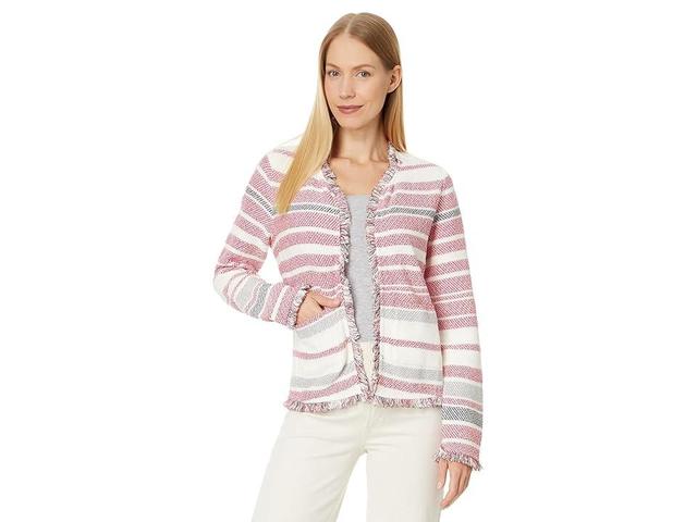 NIC+ZOE Heat Dash Metallic Knit Blazer Product Image