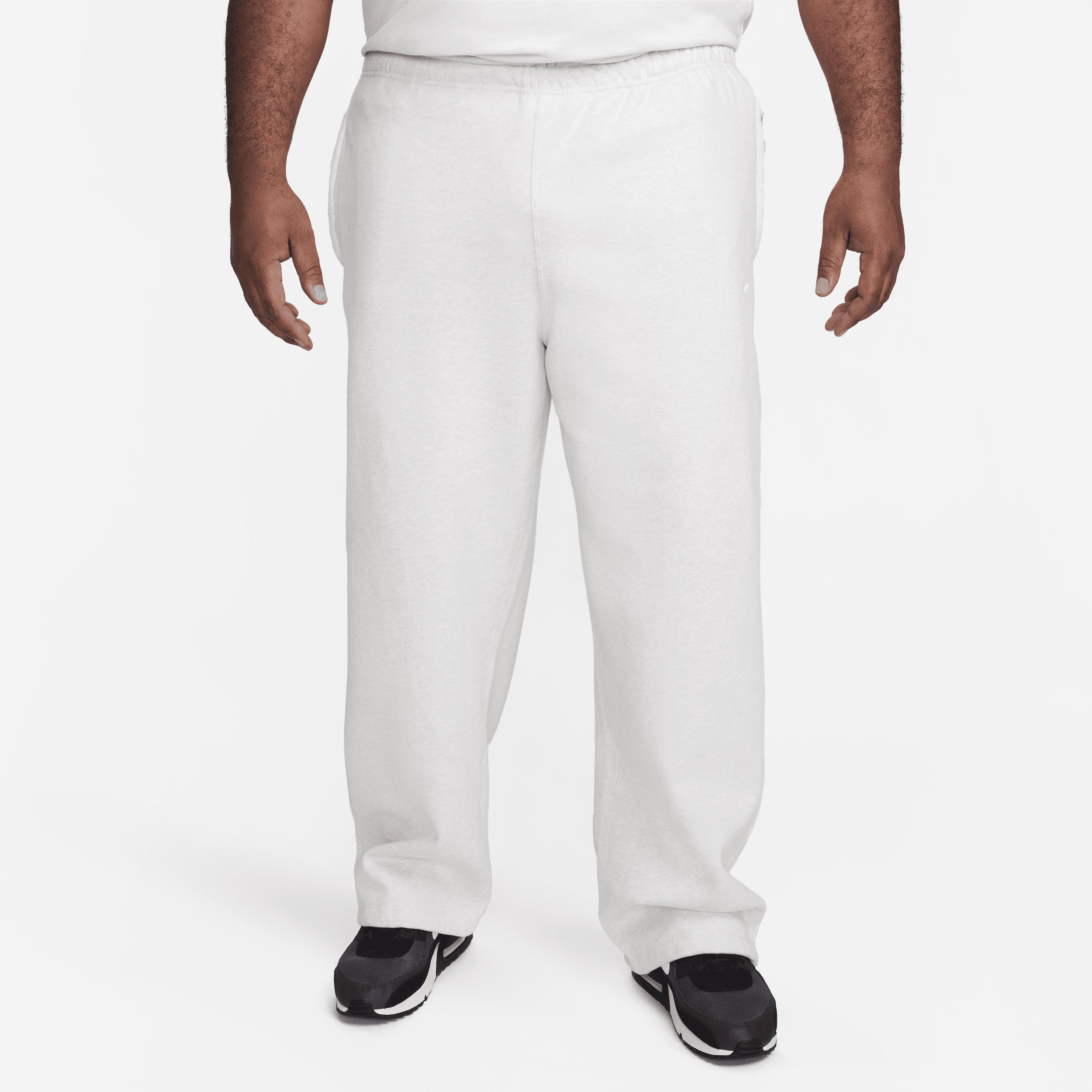 Men's Nike Sportswear Swoosh Open-Hem Fleece Pants Product Image