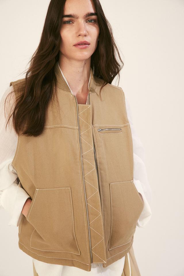 Twill Utility Vest Product Image