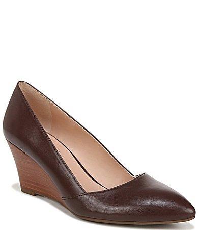 Franco Sarto Frankie Leather Wedge Pumps Product Image