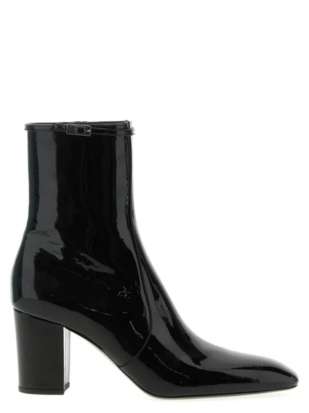 9cm Nappa Leather Boots In Black Product Image