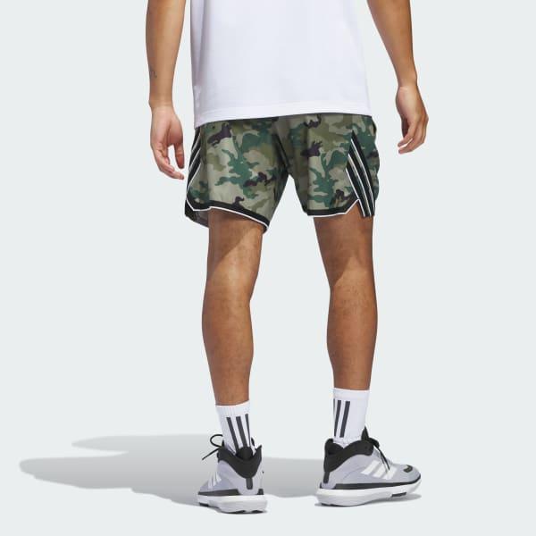 ADIDAS CRAZY LITE CAMO AOP SHORTS Product Image