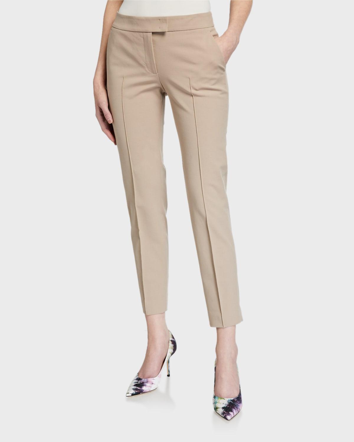 Akris punto Frankie Stretch Cotton Pants Product Image