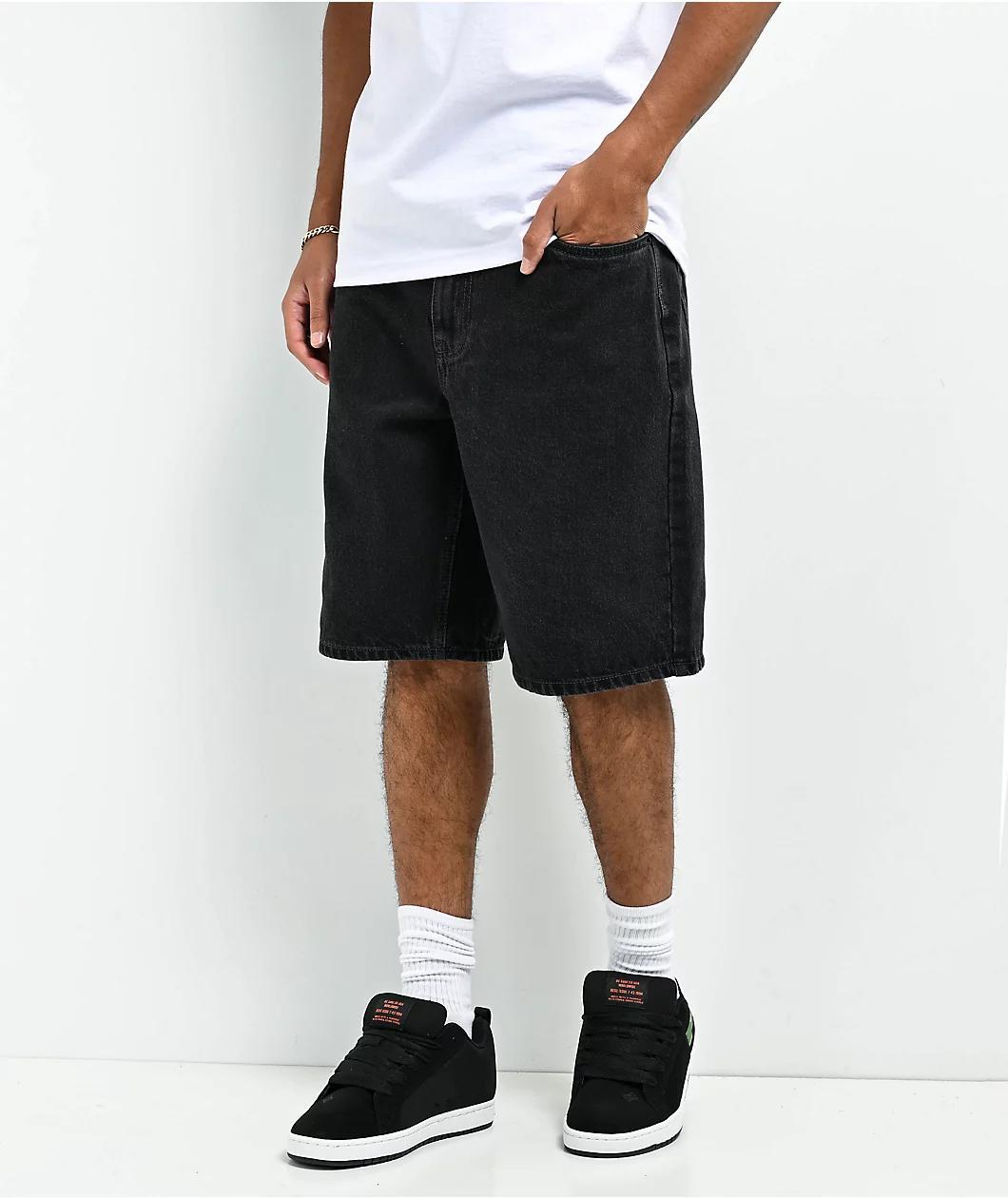 Empyre Shmutz Black Denim Skate Shorts  Product Image