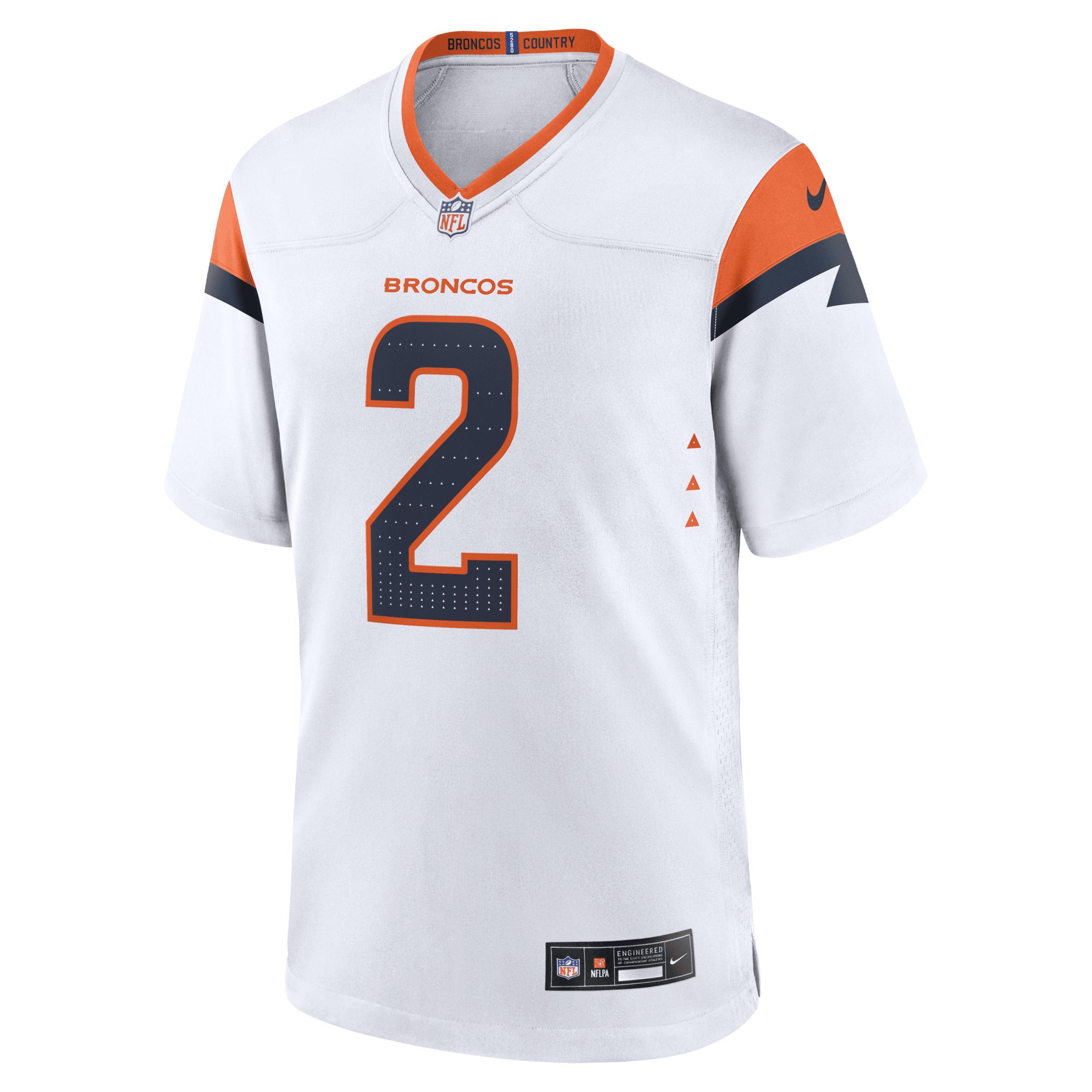 Mens Nike Patrick Surtain II Denver Broncos Game Jersey Product Image