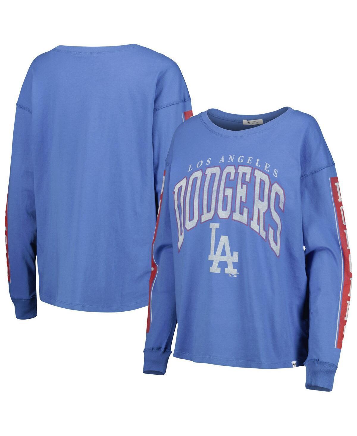 Womens 47 Royal Los Angeles Dodgers Statement Long Sleeve T-Shirt Product Image