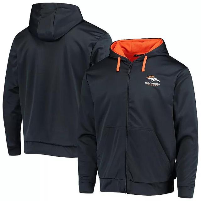 Mens Dunbrooke /Orange Denver Broncos Apprentice Full-Zip Hoodie Blue Product Image